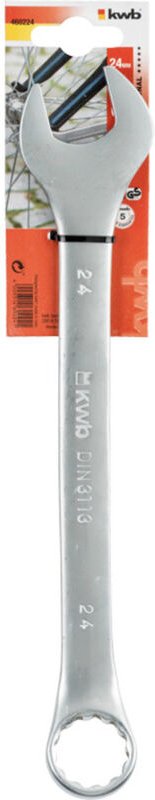 KWB - 460224 Ring-Maulschlüssel 1 Stück Schlüsselweite (Metrisch) 24 mm