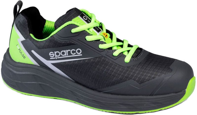 Lucas esd S3S sr fo hro Sicherheitsschuhe - 47 eu - Schwarze - Sparco