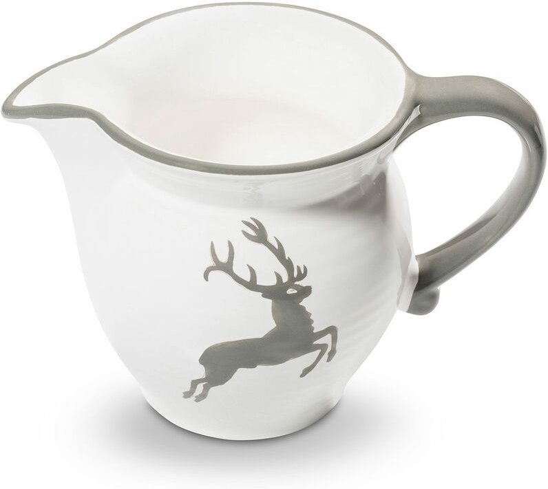 Gmundner Keramik - Grauer Hirsch, Milchgießer Cup 0,3 Liter