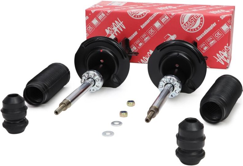 Stoßdämpfersatz + Anschlagpuffer "MS" vorne FIAT PUNTO 1.2/1.8/1.9D 09.99-03.12