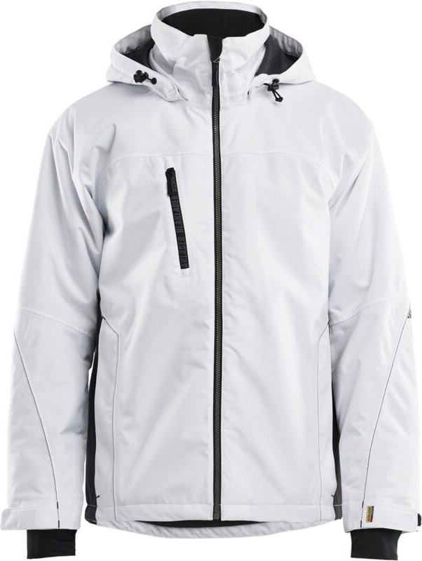 Arbeitsjacke mit technischem Futter 4890 - Weiß/Dunkelgrau S