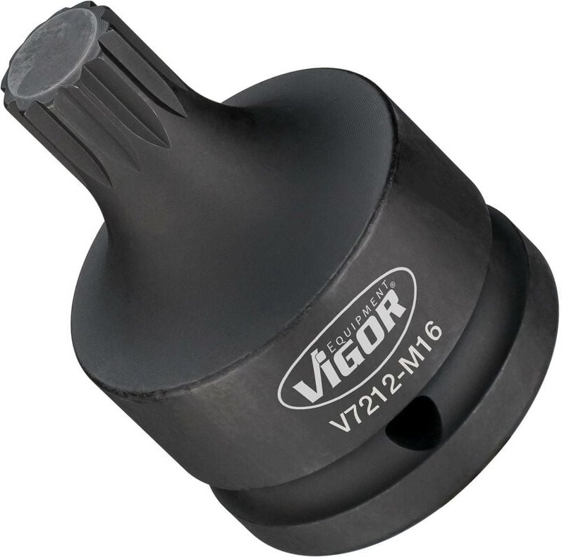 Innensechskant Schlagschrauber Schraubendreher-Einsatz ∙ V7212-M16 ∙ 3/4 Zoll (20 mm) Vierkant hohl ∙ Innen Vielzahn Pro...