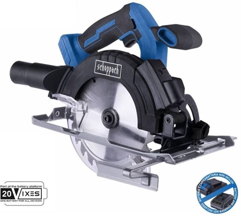 Scheppach - Kreissage 20V Scheibe 165mm ohne Akku ixes c-hcs165-x