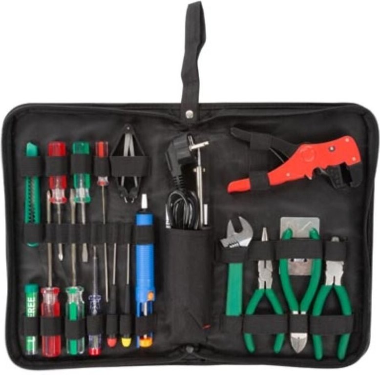 18-Tlg. Werkzeugsatz