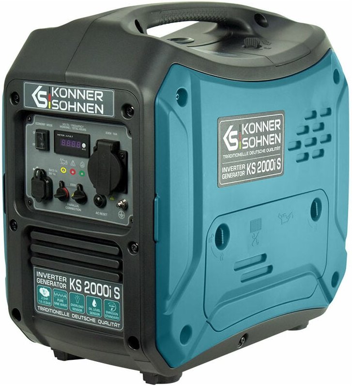 Könner&söhnen - Generatore di inverter a benzina 2000 w ks 2000i s