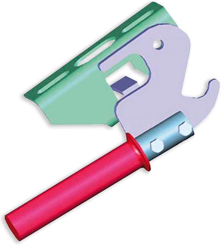 Zarges Panikverschluss aus Edelstahl V2A