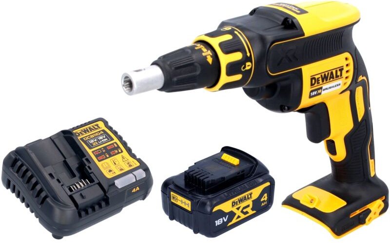 Dcf 620 M1 Akku Trockenbauschrauber 18 v 30 Nm Brushless + 1x Akku 4,0 Ah + Ladegerät - Dewalt