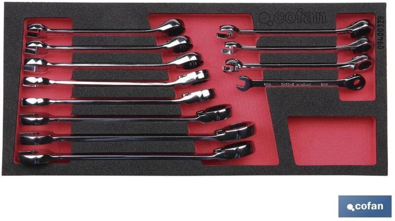 Modul (1/3 Schublade) Kombi-Ratsche