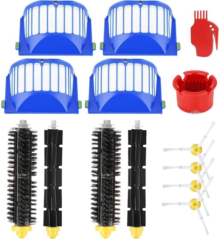 Ersatzteile für iRobot Roomba 600 605 615 616 620 621 630 635 650 652 660 665 680 690 695 Serie Bürsten- und Filterrobot...