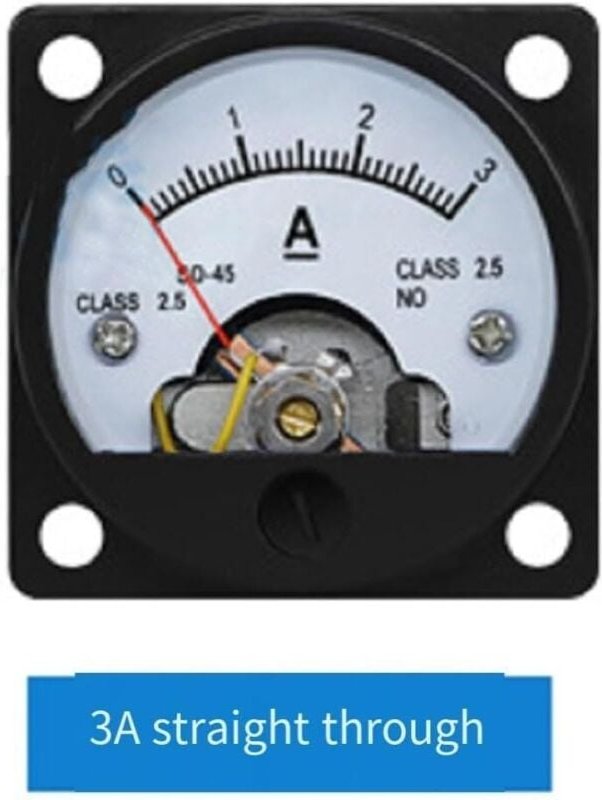 Analoges Gleichstrom-Amperemeter, Gleichstrom-Amperemeter mit Zeiger, hochempfindliches analoges Amperemeter, Strommesse...