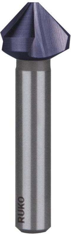 Kegel- und Entgratsenker din 335 Form c 90° hss TiAlN ø 6 mm - 102106F - Ruko