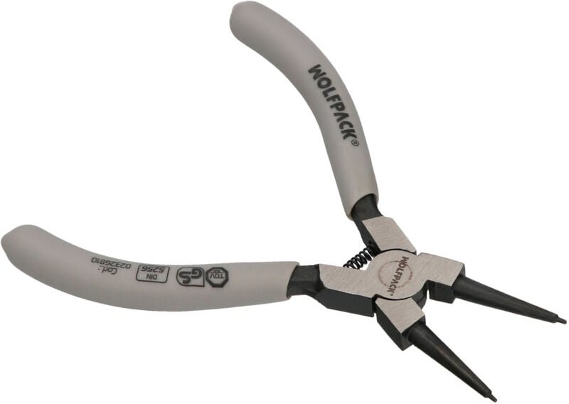 Gerade Innenscheibenzange 125 mm. Stahl Din 5256