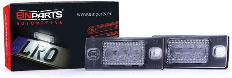 LED-Kennzeichenbeleuchtung 6000K Kaltweiß 12V CANBUS für Porsche Cayenne, VW Bora, Golf IV/V, Passat B5 FL, Tiguan, Toua...