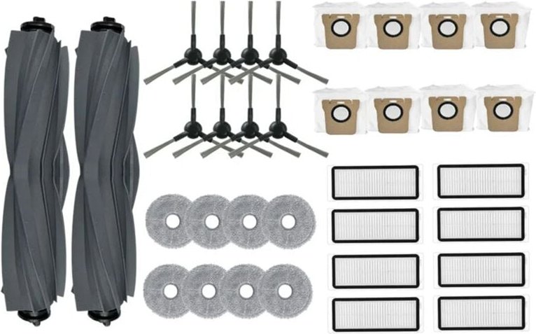 Thumbnail - Für Bot L30 Wichtigsten Seite Pinsel Hepa-Filter Mopp Tuch Lappen Staub Tasche