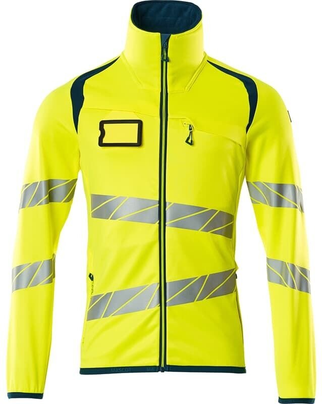 Fleecepullover mit Reißverschluss 19103 Gr. m hi-vis gelb/dunkelpetroleum - Mascot