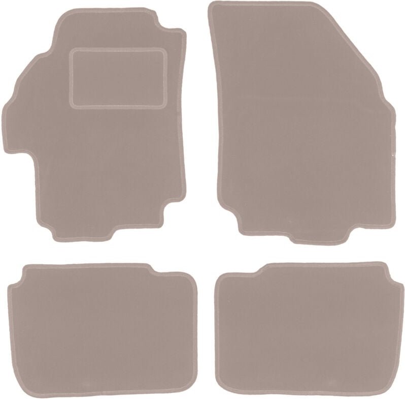 Beige Veloursmatten für: Suzuki Liana Fließheck, Limousine, Kombi (2001-2004)