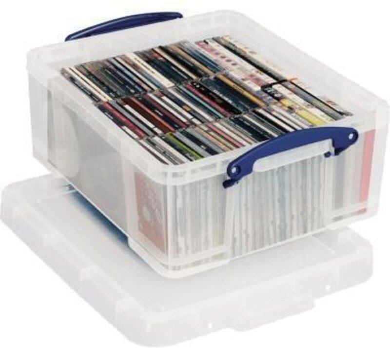 Aufbewahrungsbox 48 x 20 x 39 cm (b x h x t) 18l Polypropylen transparent