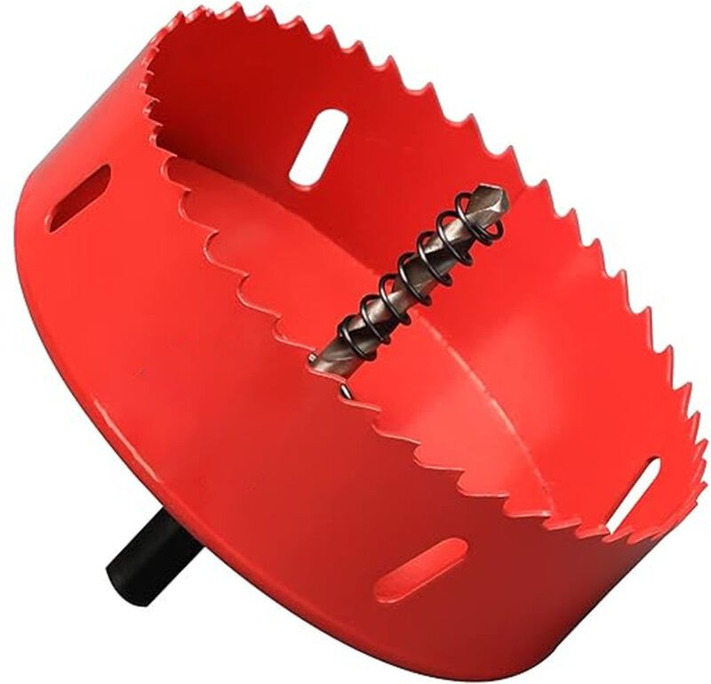 M42 Bimetall-Lochsäge mit 110 mm Schnittdurchmesser zum Schneiden von Holz, Kunststoff, Gipskarton, Gipskarton und Weich...