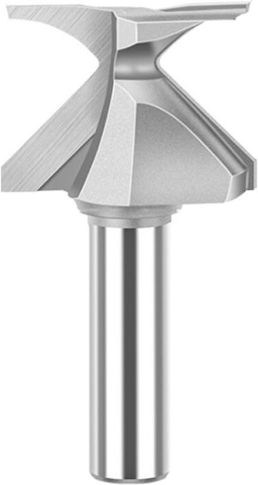 R18/R30 1/2-Zoll-Schaft Holzbearbeitung Router Bit Doppel Flöte Bits Fräser für Holz Hand Werkzeuge a