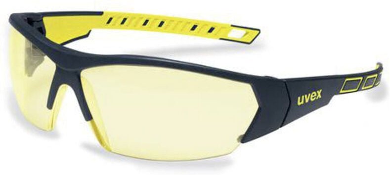 Uvex - Schutzbrille i-works 9194 - verschiedene Ausführungen - Farbe:anthrazit-gelb / amber