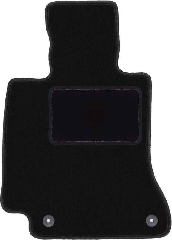 Fahrermatte schwarz für: Mercedes C W205 Cabrio, Coupé (2015-)