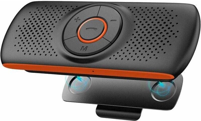 LaBlanc – Freisprech-Auto-Set, tragbares Bluetooth-Auto mit GPS-Anleitung, Musik, Geräuschunterdrückung, Sonnenblenden-I...