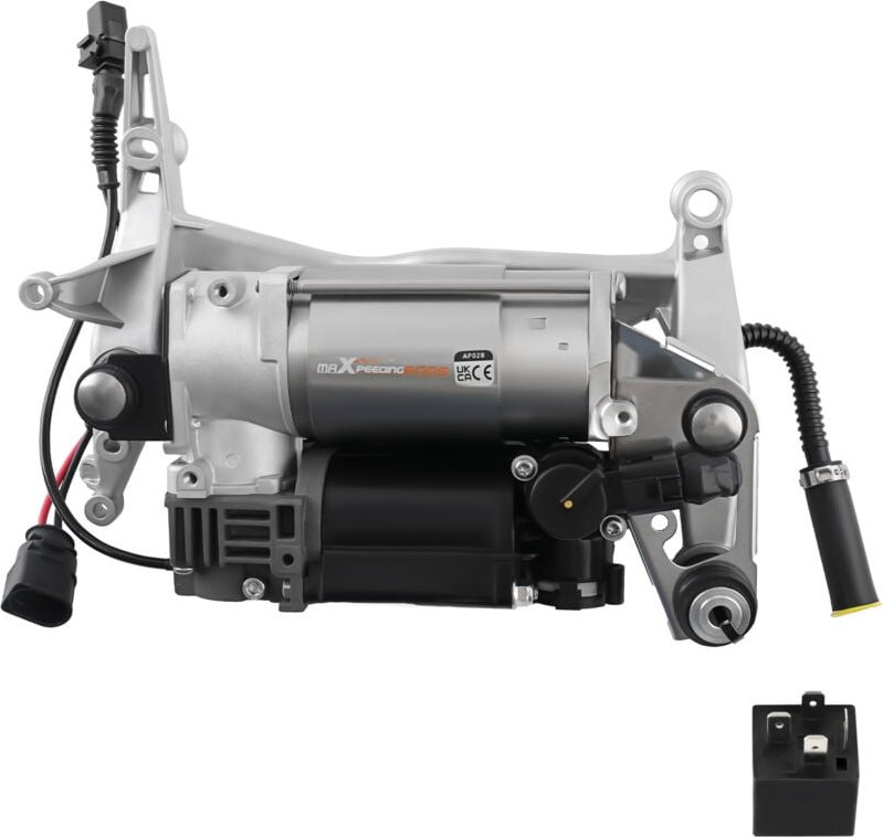 Maxpeedingrods - Luftfederung Kompressor Niveauregulierung + Halterung for Audi Q7 4L 4L0698007A