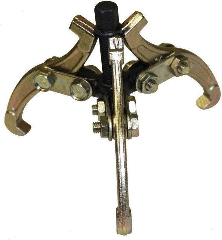 Trade Shop Traesio - Trade Shop - 3-Backen-mechanischer Lagerabzieher 250 mm / 10 Zoll Arme Auto Motorrad -