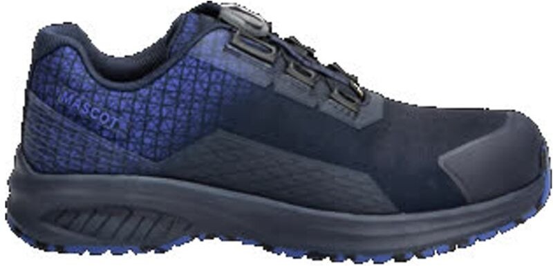 Sicherheitshalbschuh F1501 S3S sr fo Gr. 45 schwarzblau/azurblau - Mascot