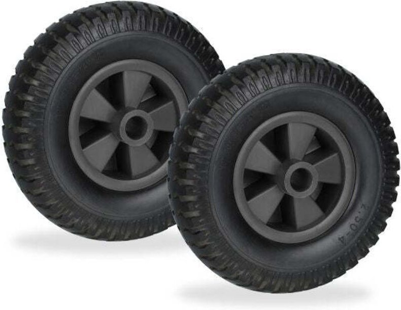 Set of 2 wheelbarrow wheels 250 4