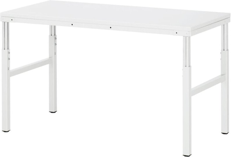Basis-Arbeitstisch Melamin BxTxH 1500x700x650-1000mm - RAU