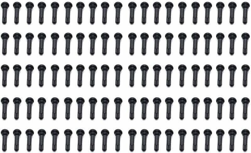 TR414 Gummi-Reifenventilschaft zum Einrasten (100 Stück/Beutel) für Kraftfahrzeuge