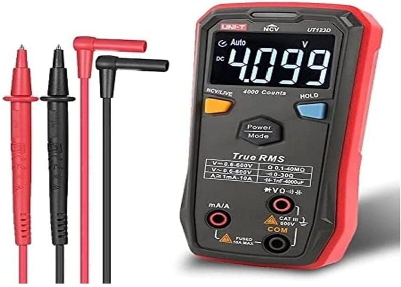 Dolaso - Digital Smart Multimeter UT123D True rms ebtn Display dc ac Spannung Strom Tester Kapazität Meter Messgeräte