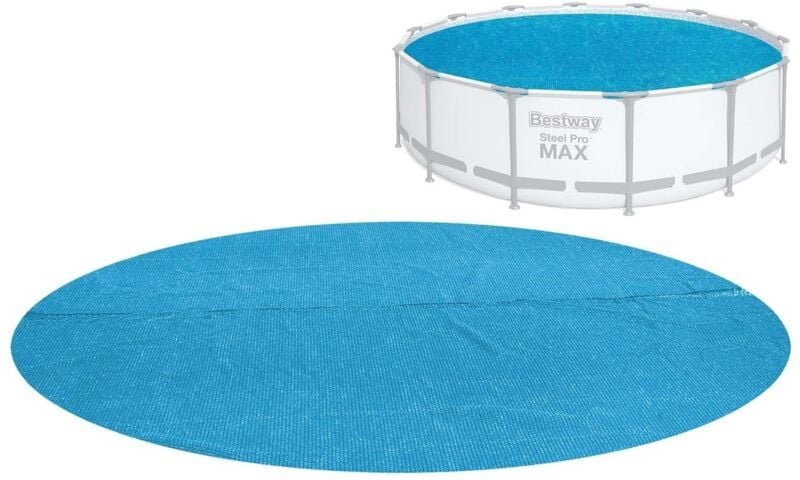 Solarabdeckung fur den pool rahmen 427 cm bestway 58252
