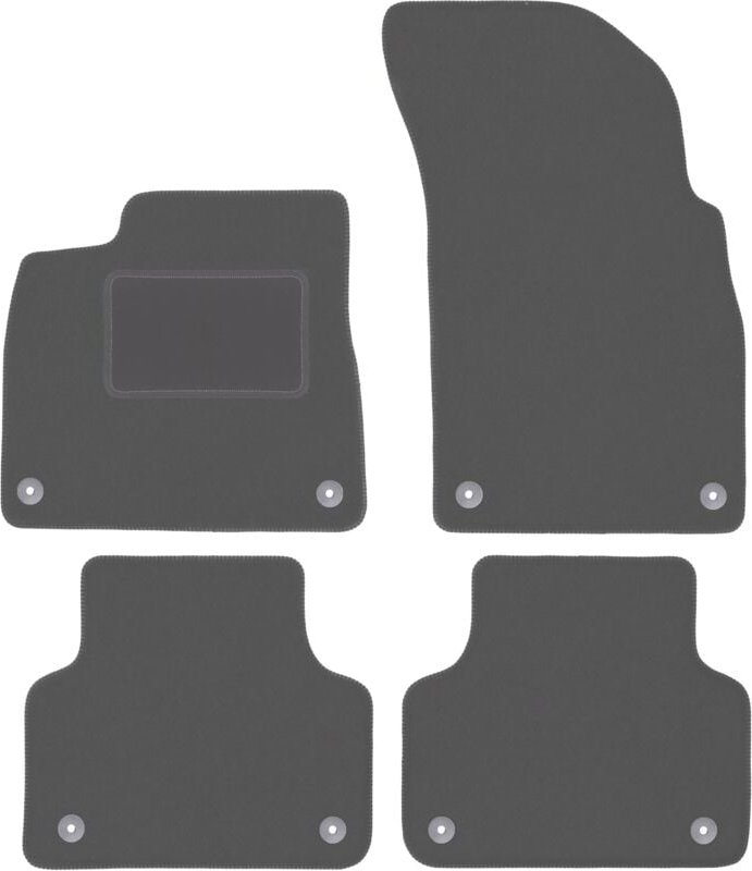 Graphit-Fußmatten für: Audi Q8 SUV (2018-)
