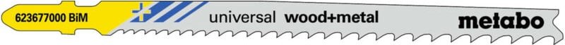Thumbnail - Metabo 5 Stichsägeblätter "universal wood + metal" 106 mm, progressiv, BiM 5 Stk