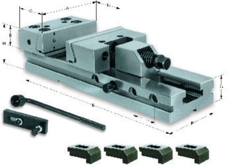 Maschinen-Schraubstock MSR 175/SPW400