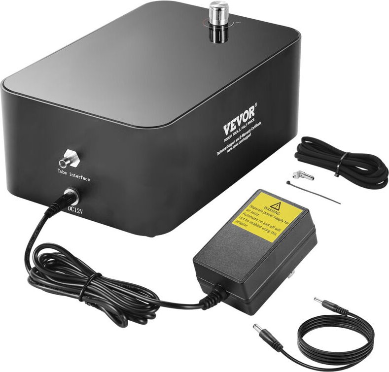 VEVOR Luftassistent für Lasergravierer, einstellbarer Luftstrom von 50 L/min, Air Assist-Pumpenset, beseitigt Rauch & St...