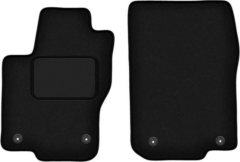Vordere Matten schwarz für: Mercedes GL X166 SUV (2012-2015)