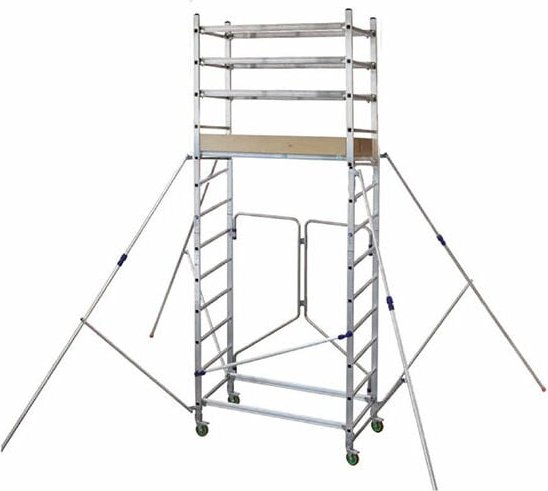 Matisère - klappbare Rollgerüst - max. Arbeitshöhe 4.80m - AL410/P