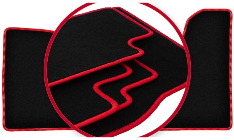 CARLUX-RED Autofußmatten für: Microcar Virgo Microcar (0)