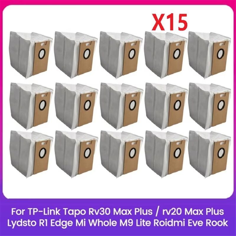 15-teiliger Staubbeutel für RV30/RV20/MiWhole M9 Lite Staubsauger