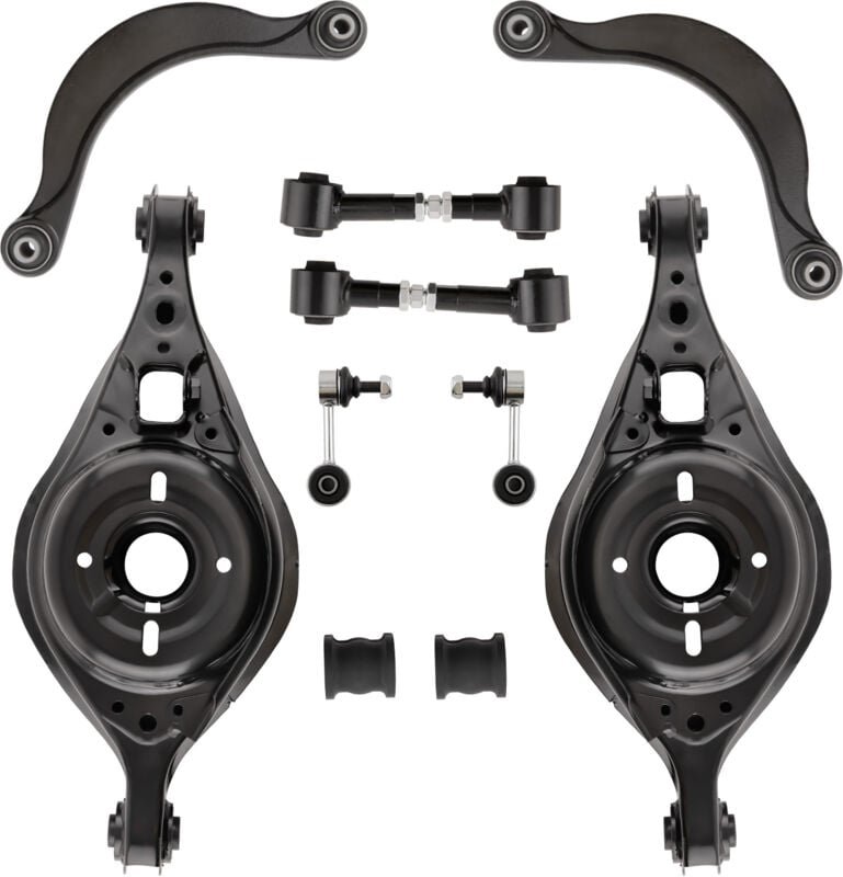 Maxpeedingrods - Querlenker Lenker Satz Set Hinterachse Komplett Ink. Gummilagerung for Mazda 6