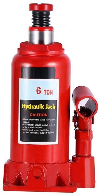 Ej.Life Hydraulischer Wagenheber, hydraulischer Wagenheber mit Flaschenheber, 6 t, für Autos