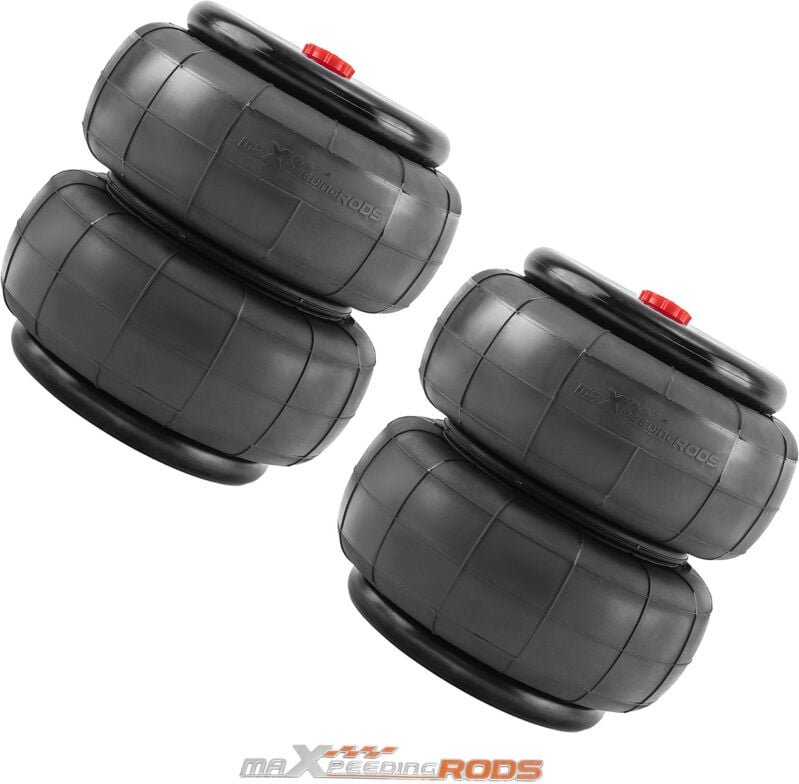 Paar 2600 LBS Luftfeder Luftbalg Single Port 1/2" NPT for Heavy Duty Aufhängung