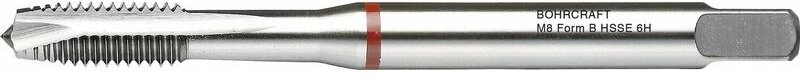 Bohrcraft - Maschinengewindebohrer Form b DIN371 M10 verstärkter Schaft Rotring