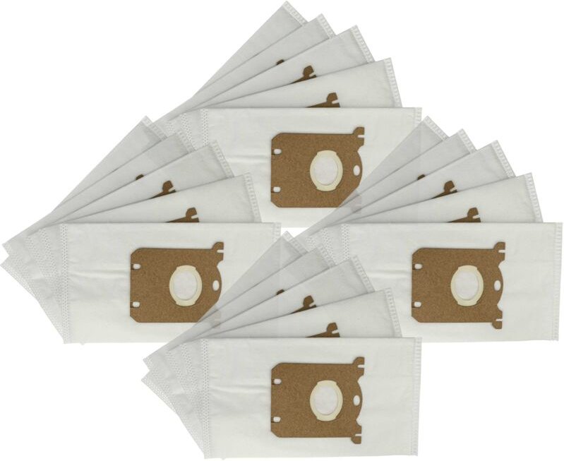 20x Staubsaugerbeutel kompatibel mit Philips Mobilo HR8500 - HR8599 Staubsauger - Mikrovlies / Pappe, 29cm x 16cm Weiß -...