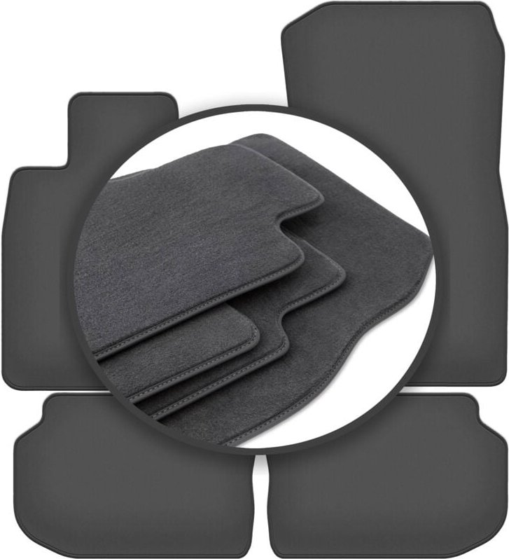 Premium-Fußmatten für: BMW 5 F10 xDrive Limousine (2010-2013)