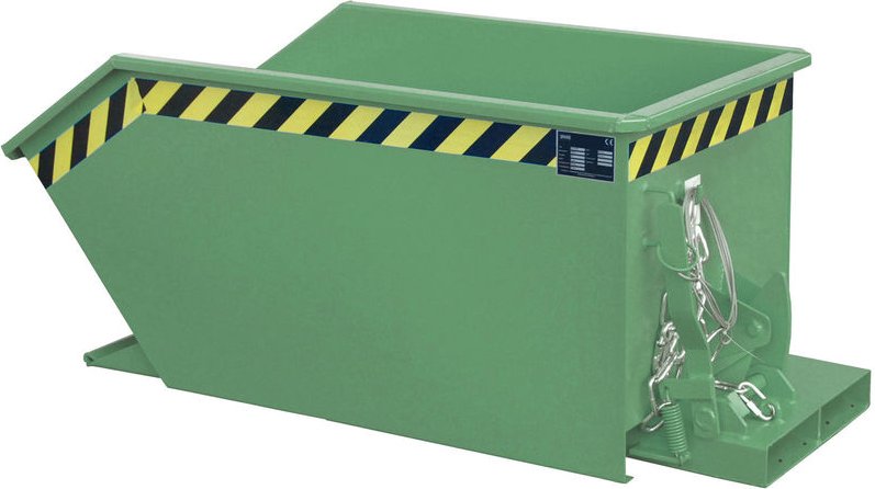 Bauer Kippbehälter GU 300, lackiert, Resedagrün