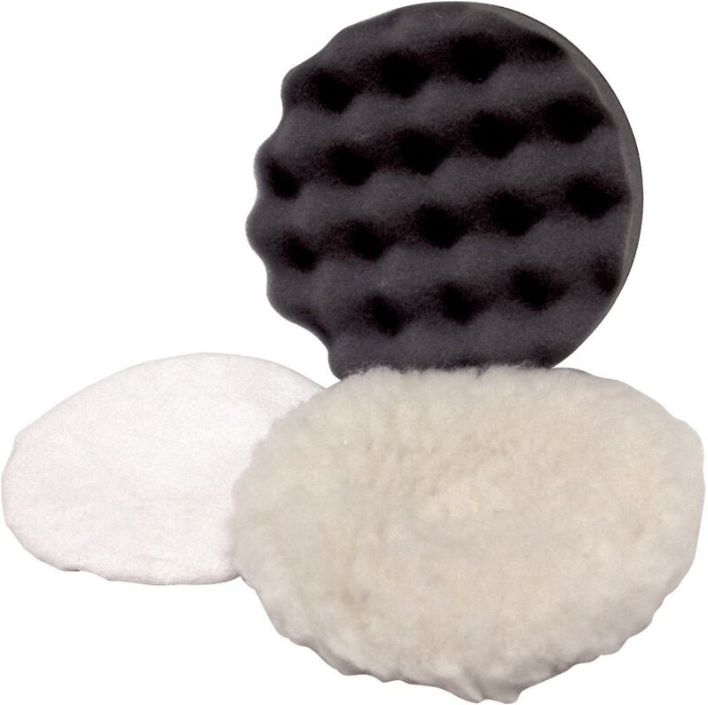 Polierscheiben-Set 180 mm, 5 Stk. für AGM1037P und AGM1084P.